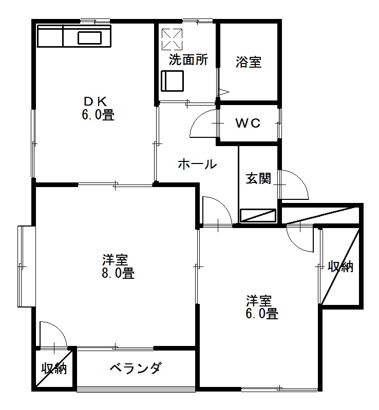 プリンスハイツの間取り