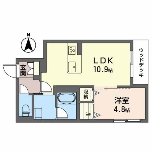 アズール御器所の間取り