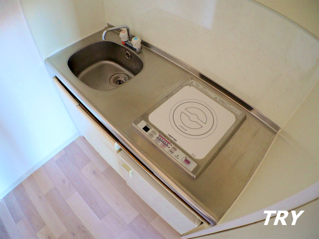 キッチン　１口コンロ付