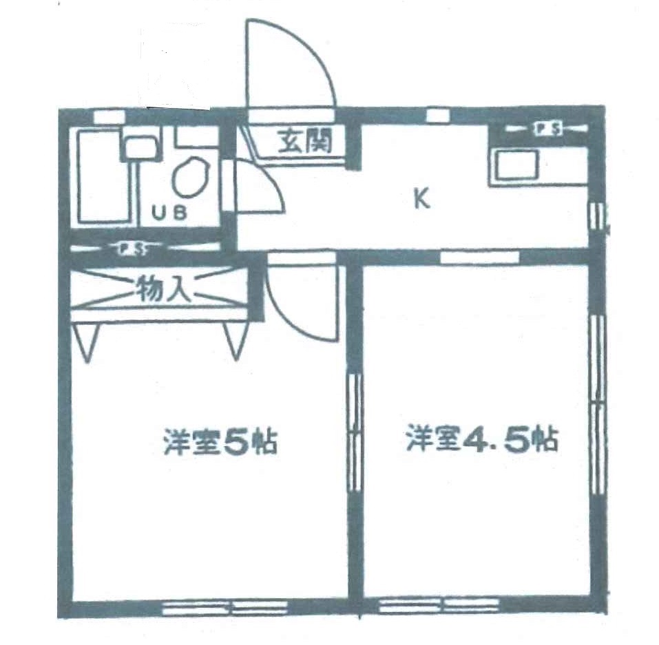 洗足ハウスの間取り