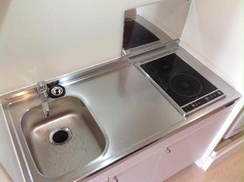 キッチン　電気コンロ　2口