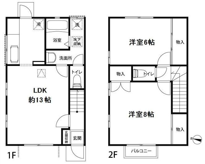 アメニティ１００の間取り