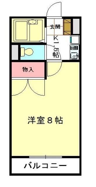 新座市馬場のマンションの間取り