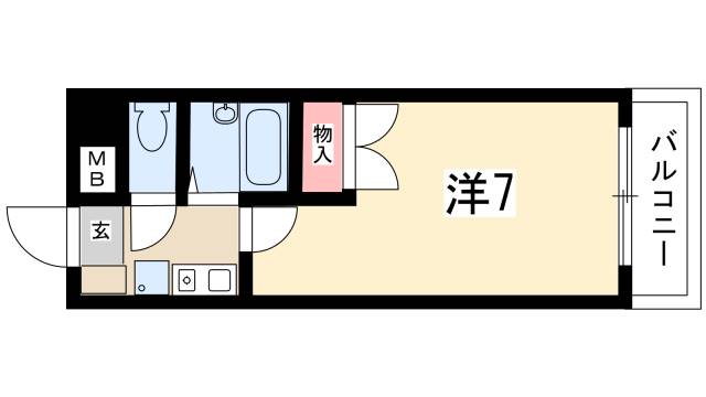 リバティハイツの間取り