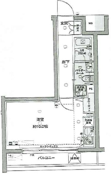 GENOVIA東向島skygardenの間取り