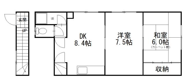 AK愛国の間取り