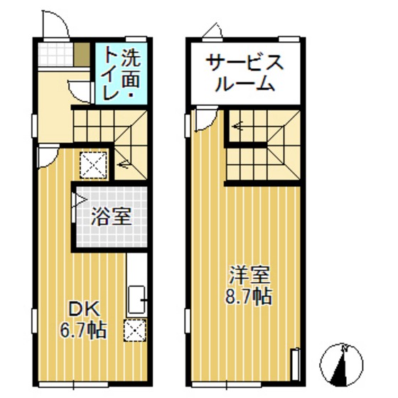 ＵＦキューブ井波の間取り