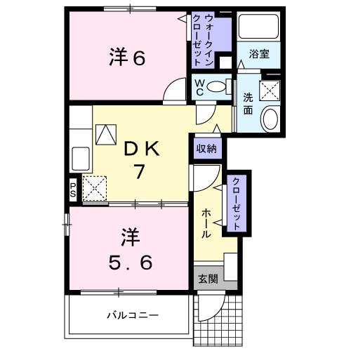 【エレガント　IIの間取り】