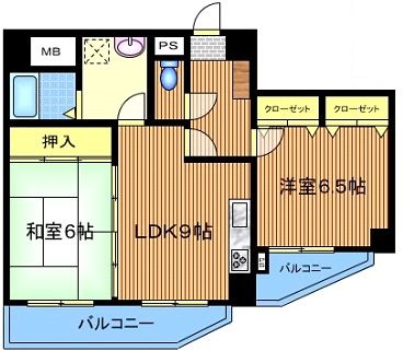 けやき坂マンションの間取り