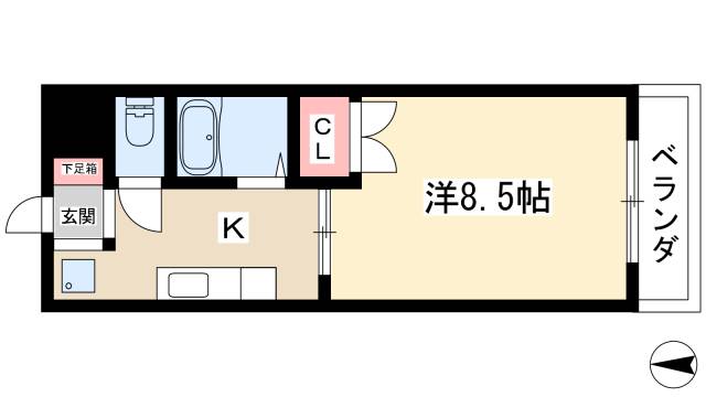 サンライズ松本の間取り