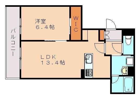 古賀市千鳥のマンションの間取り