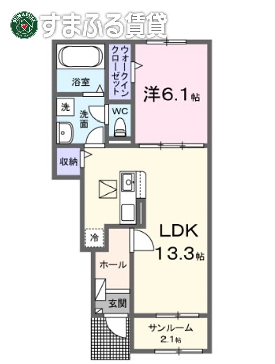 エル豊岡IIの間取り