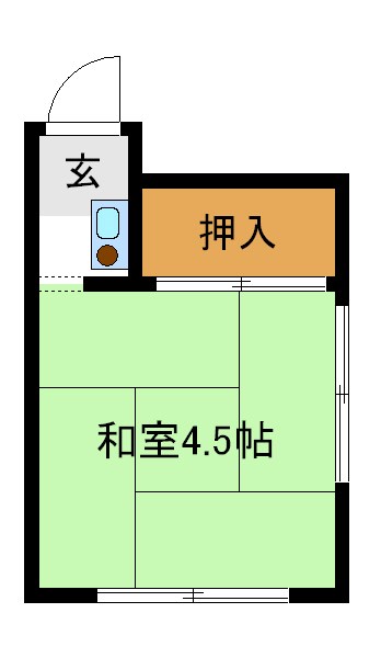 文月荘の間取り