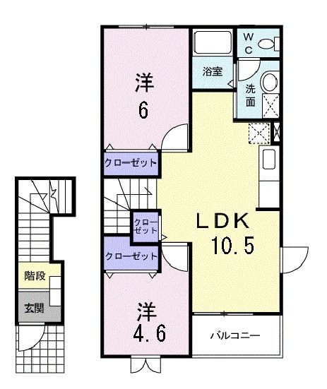 ボルックスIIの間取り