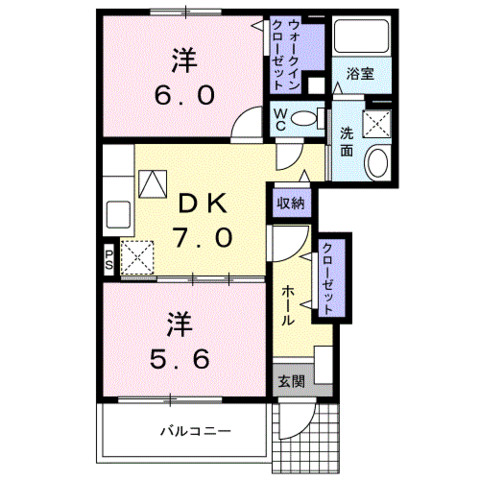 ｍｉｌｄ　Ｓ１の間取り