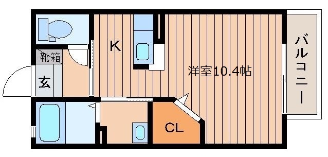 ハピネス旭の間取り