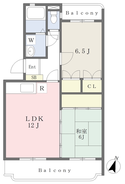 パークサイド藤光の間取り