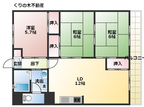 センチュリーハイツの間取り