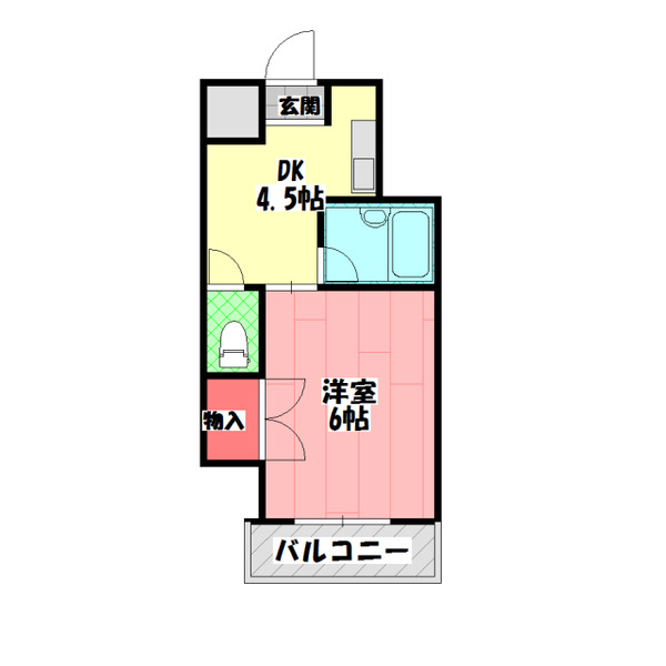 有馬パレス千林の間取り