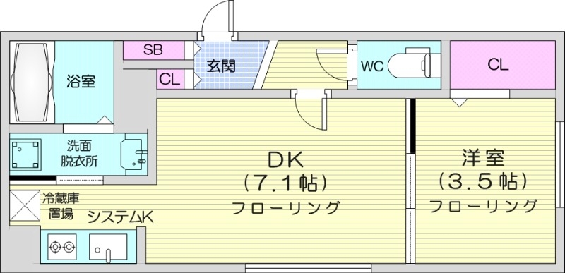 （仮称）アイアールK-5の間取り