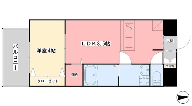 GRANDE　ARCHE　EDAMATSUの間取り