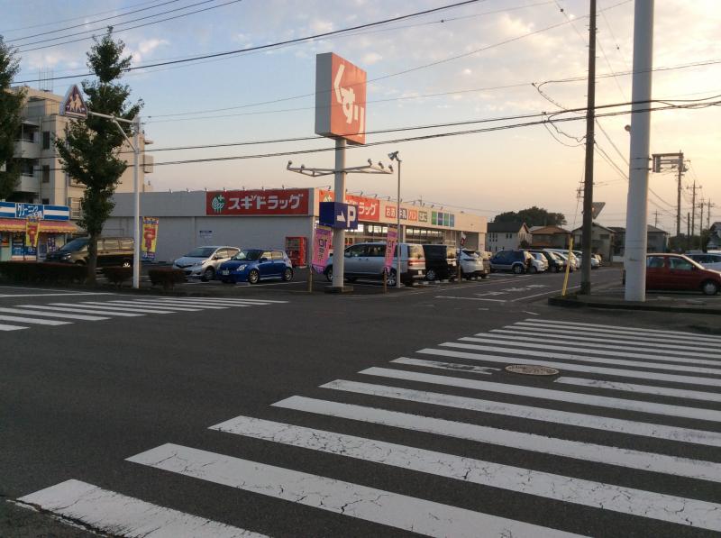 ドラックストア　ドラッグスギ高崎日高店（ドラッグストア）まで277m