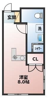 メゾンリブの間取り