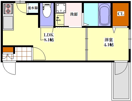 DOAHN　長瀬の間取り