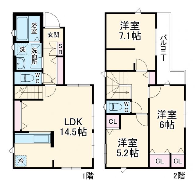 【Ｋｏｌｅｔ北国分の間取り】