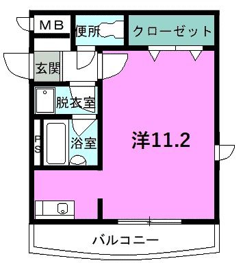 マイルストーン石名坂の間取り