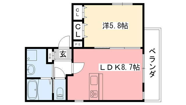 Ｌ-Cubeの間取り