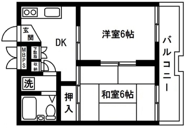 パークマンション保谷の間取り