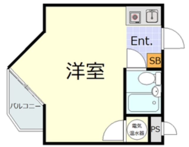 東新橋ビルの間取り