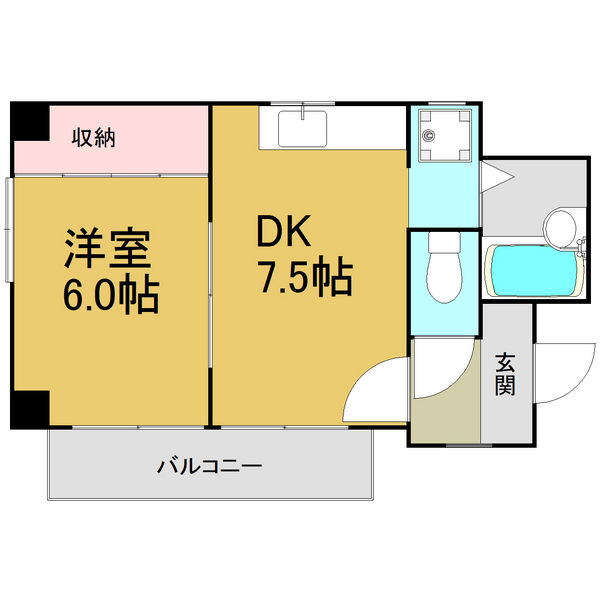 大野木ビラの間取り