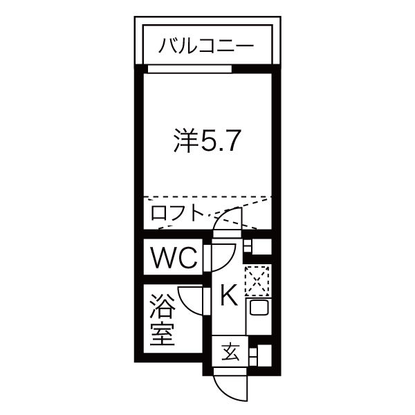 アップル春日井の間取り