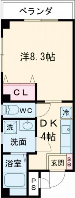 スカイライズの間取り