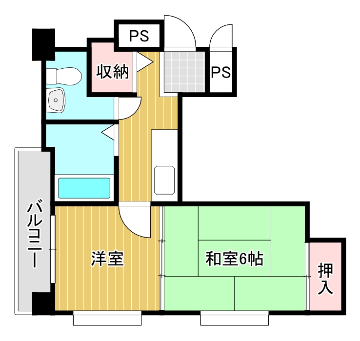 パール・デュー木町の間取り