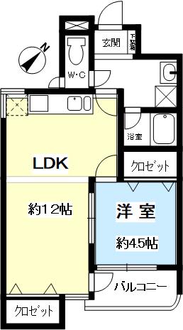 インペリアル砂山の間取り
