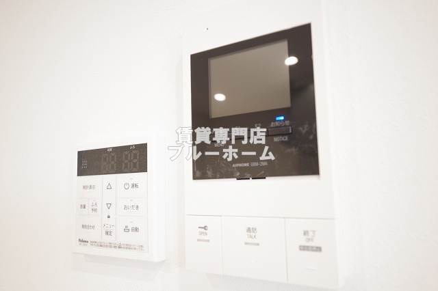 セキュリティ　モニター付きインターホン！