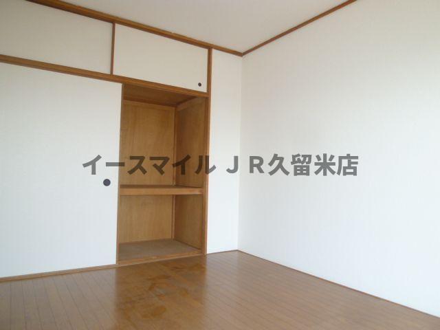 収納　たっぷりとした収納スペースです