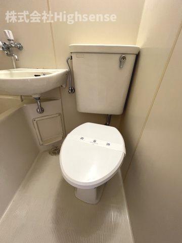 トイレ　ゆったりとした空間のトイレです