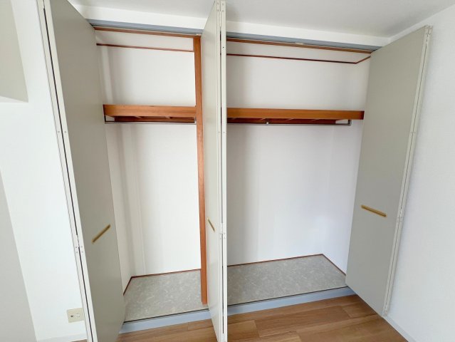 収納　しっかり収納スペースも確保。使いやすいお部屋です。