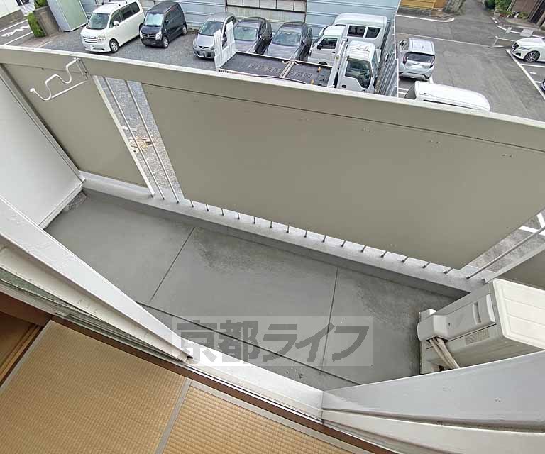 バルコニー　東向きバルコニーです。