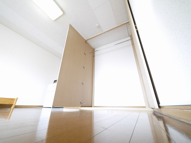 収納　大きなスペースがあり、収納には困りません