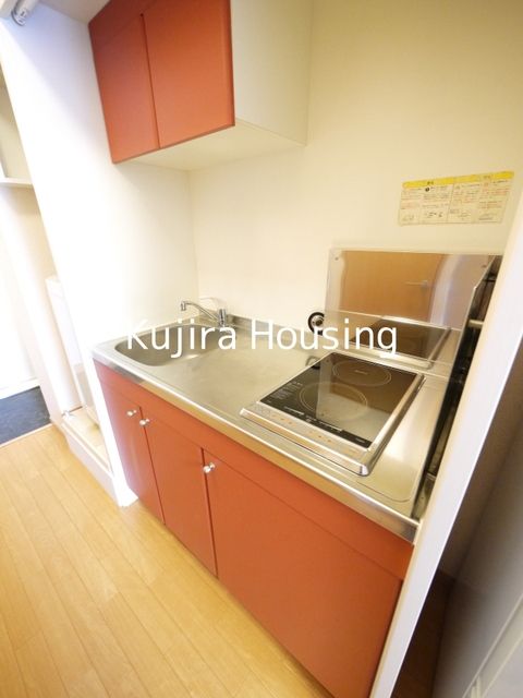 キッチン　２口電気コンロのキッチン♪