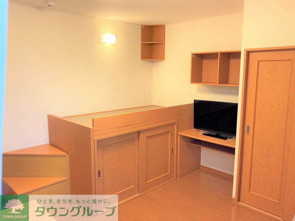 居室・リビング　2Ｆはカーペットとなります。