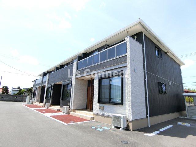 建物外観　２０２３年築のアパートです。