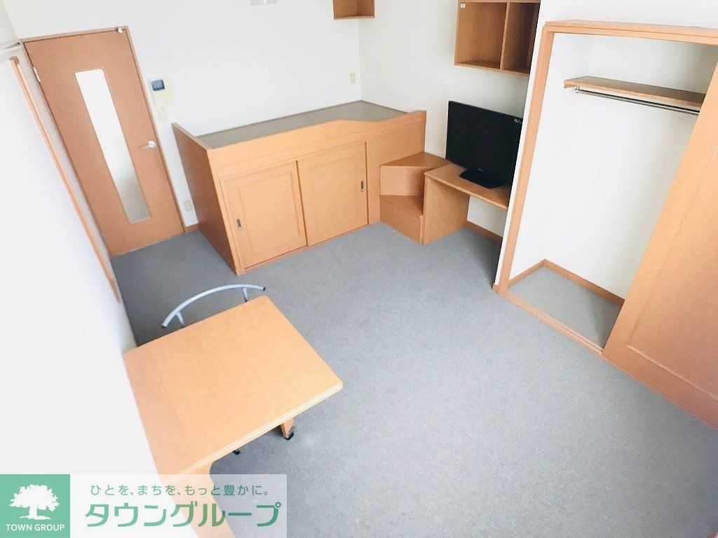 居室・リビング　テレビのサイズが異なる場合がございます。