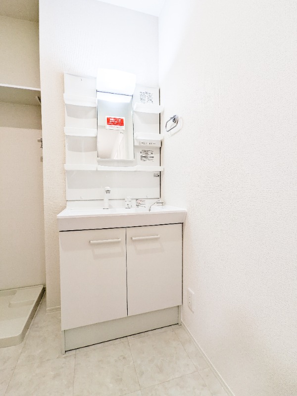 洗面設備　図面と現状に相違がある場合には現状を優先