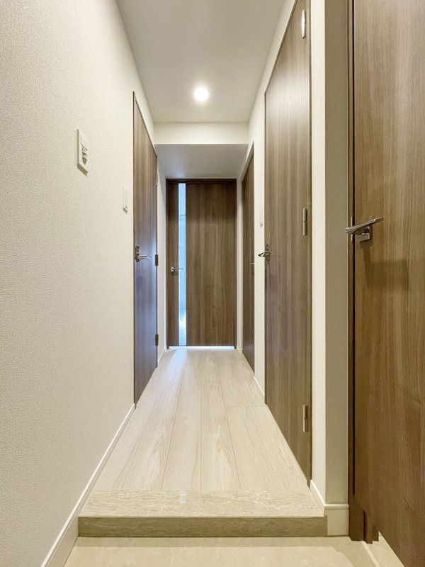 玄関　明るい玄関です